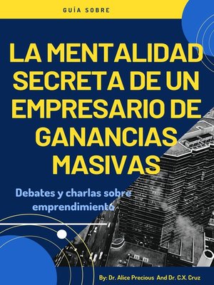 cover image of LA MENTALIDAD SECRETA DE UN EMPRENDEDOR MASIVO CON BENEFICIOS